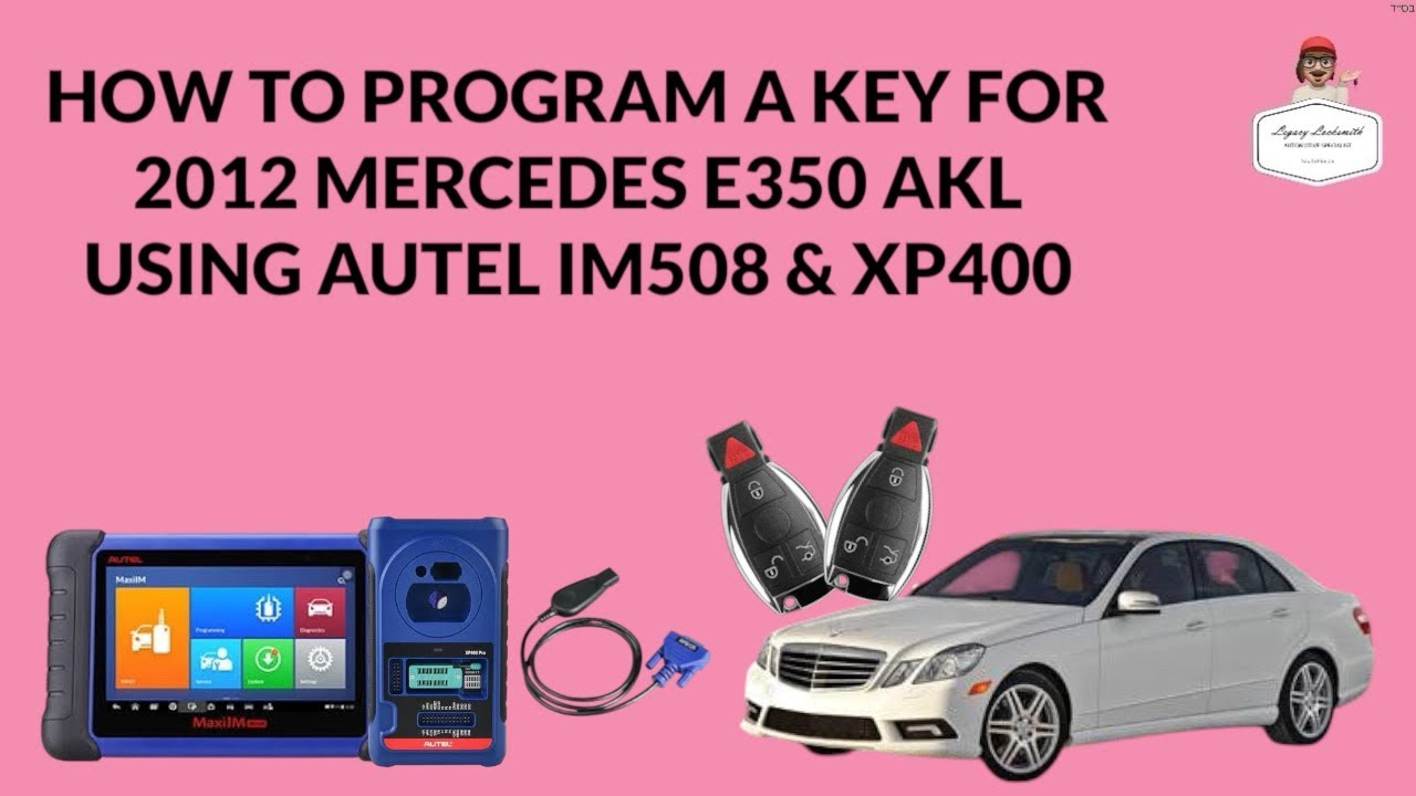Mercedes key programming tutorial